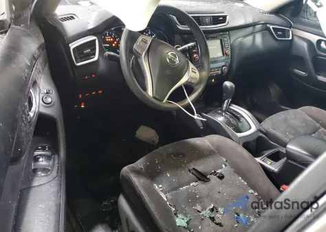 2015 Nissan Rogue S from USA, damaged, VIN KNMAT2MTXFP520346